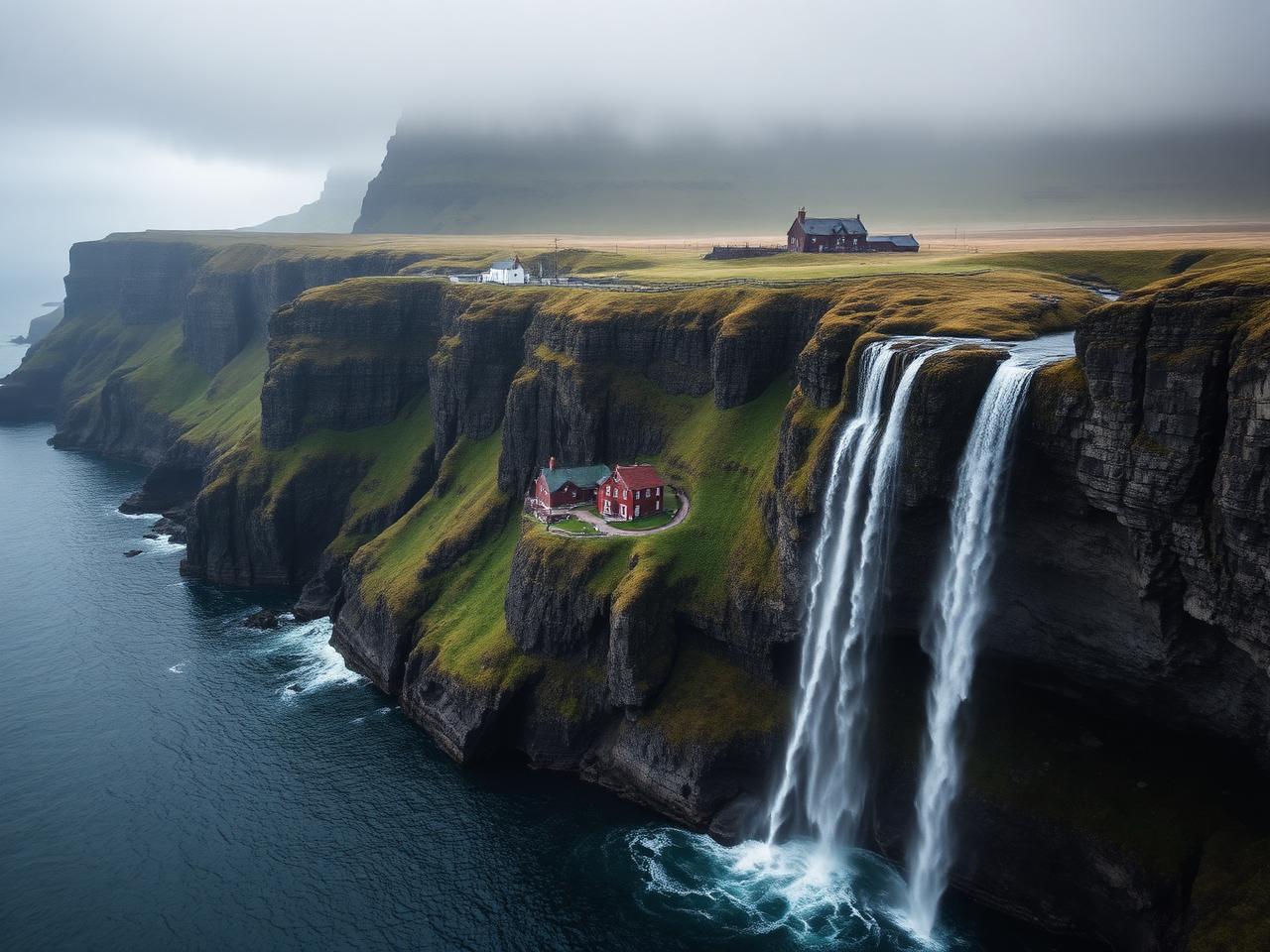 The Faroe Islands, North Atlantic, Denmark